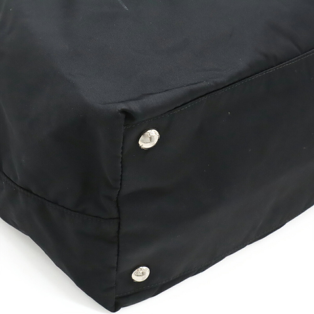 PRADA tote bag handbag ribbon black - Picture 3 of 8